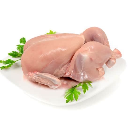 Chicken Whole without skin 1.2 kg to 1.5kg 1 KG